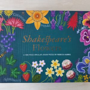 Shakespeare's Flowers (rund) *neu und ungepuzzelt*