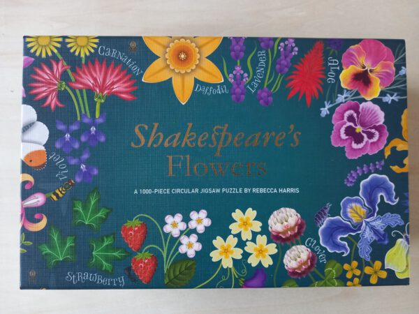 Shakespeare's Flowers (rund) *neu und ungepuzzelt*