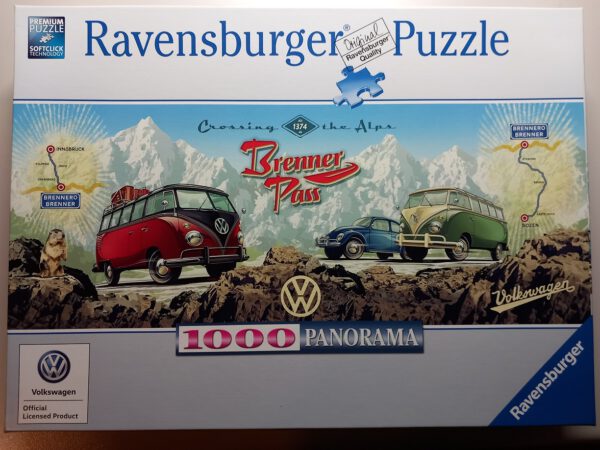 Mit dem VW Bulli über den Brenner