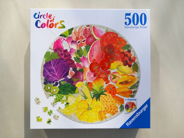 Fruits and Vegetables - Circle of Colors (Vorrundenpuzzle der 1. deutschen Puzzlemeisterschaft)