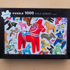 Dala Horses (998 statt 1000 Teile)